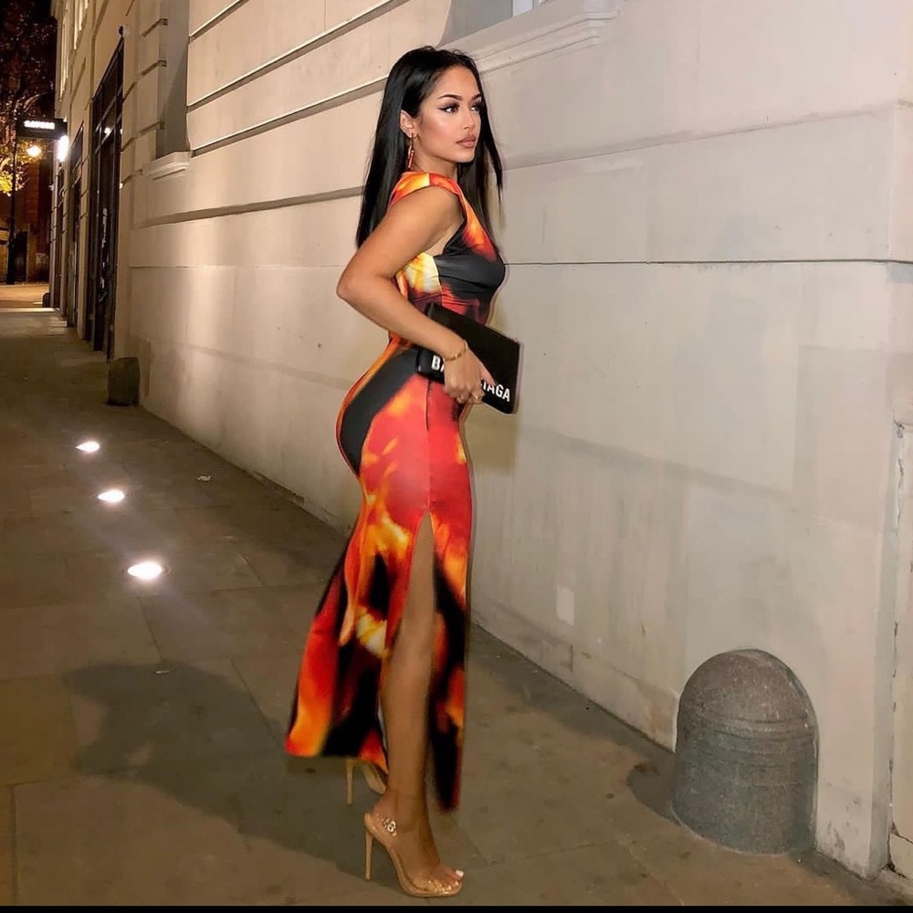 Forever Unique flame dress